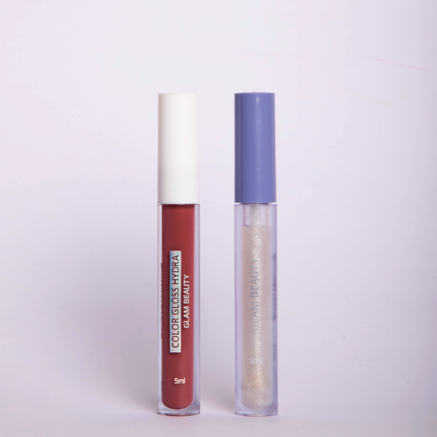 Dupla Glossy Plump + Color Gloss Latte Martini Glam Beauty 3