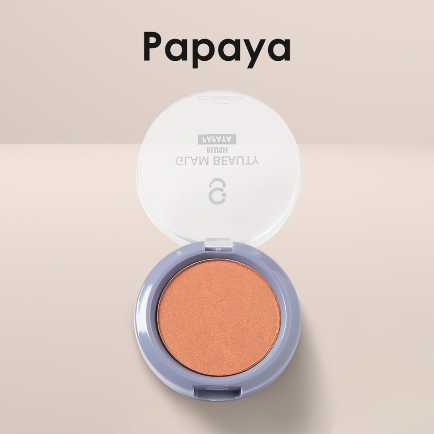 Blush em Pó Compacto Glam Beauty 5g 4