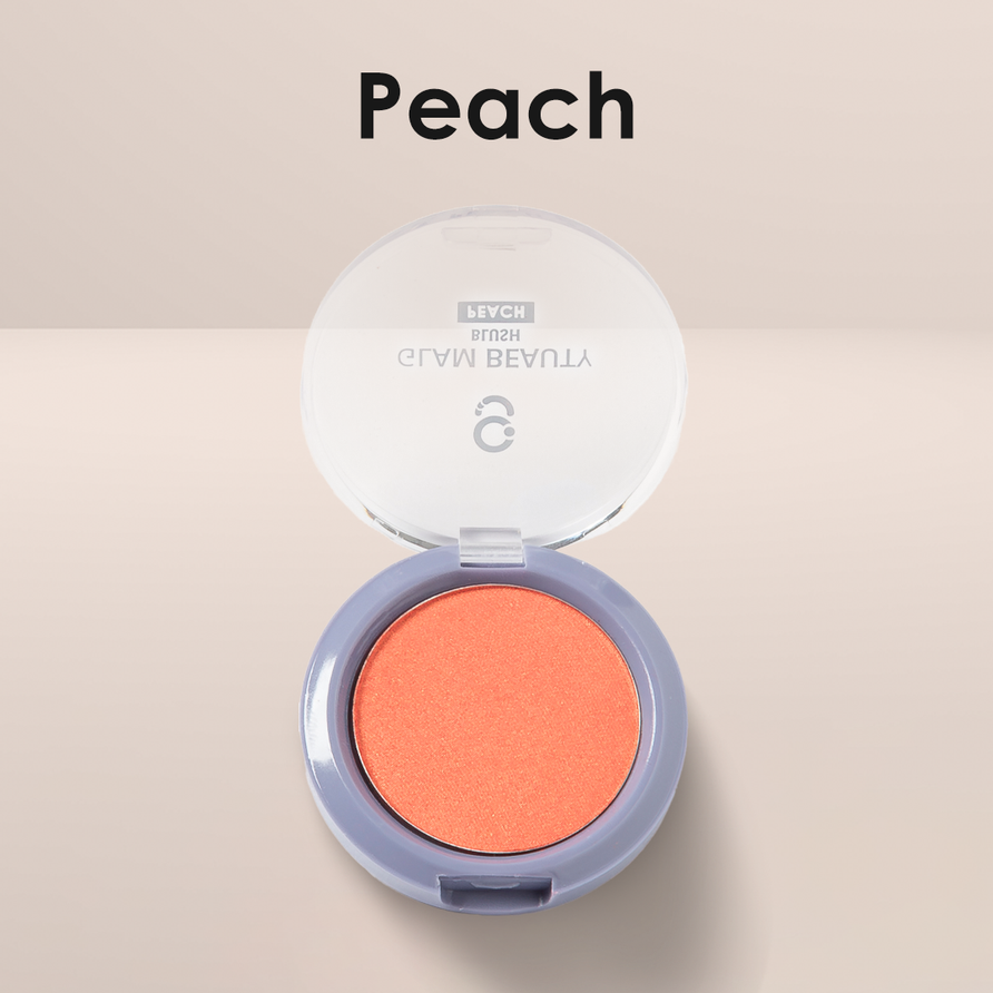 Blush em Pó Compacto Glam Beauty 5g 6