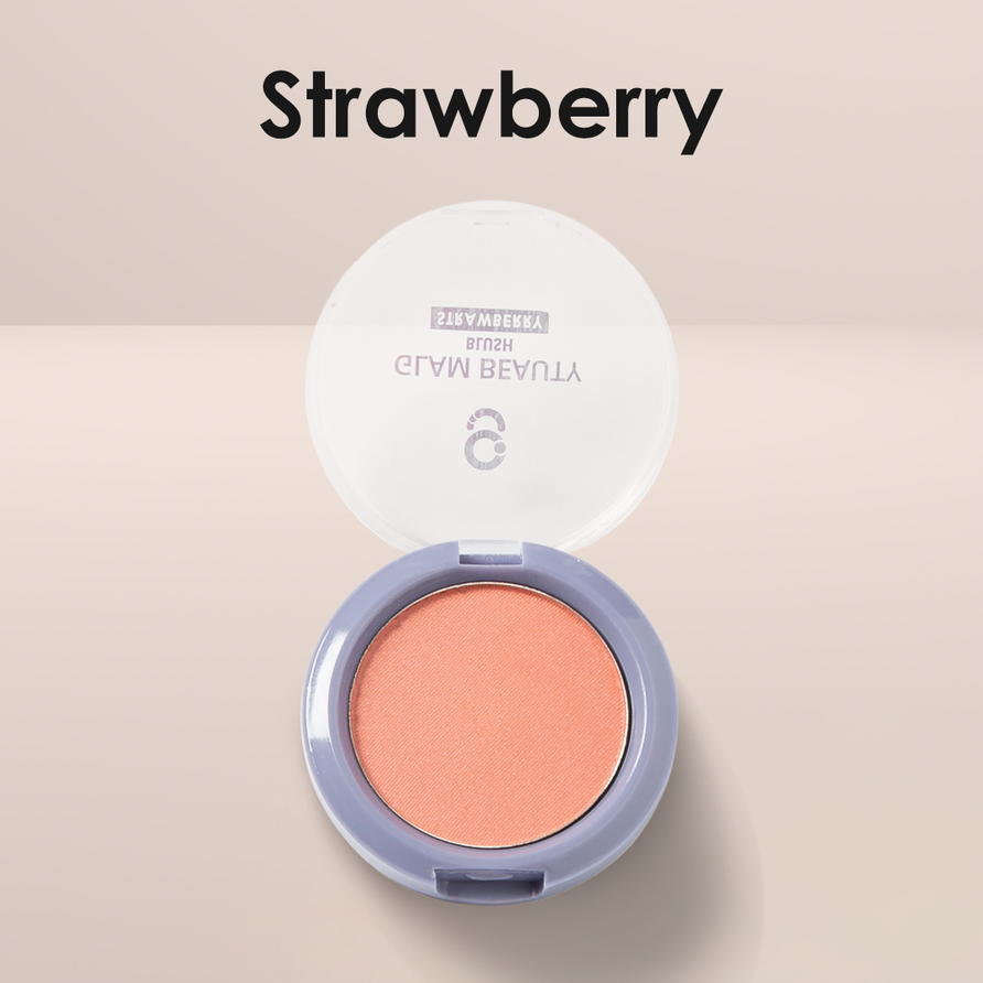 Blush em Pó Compacto Glam Beauty 5g 8
